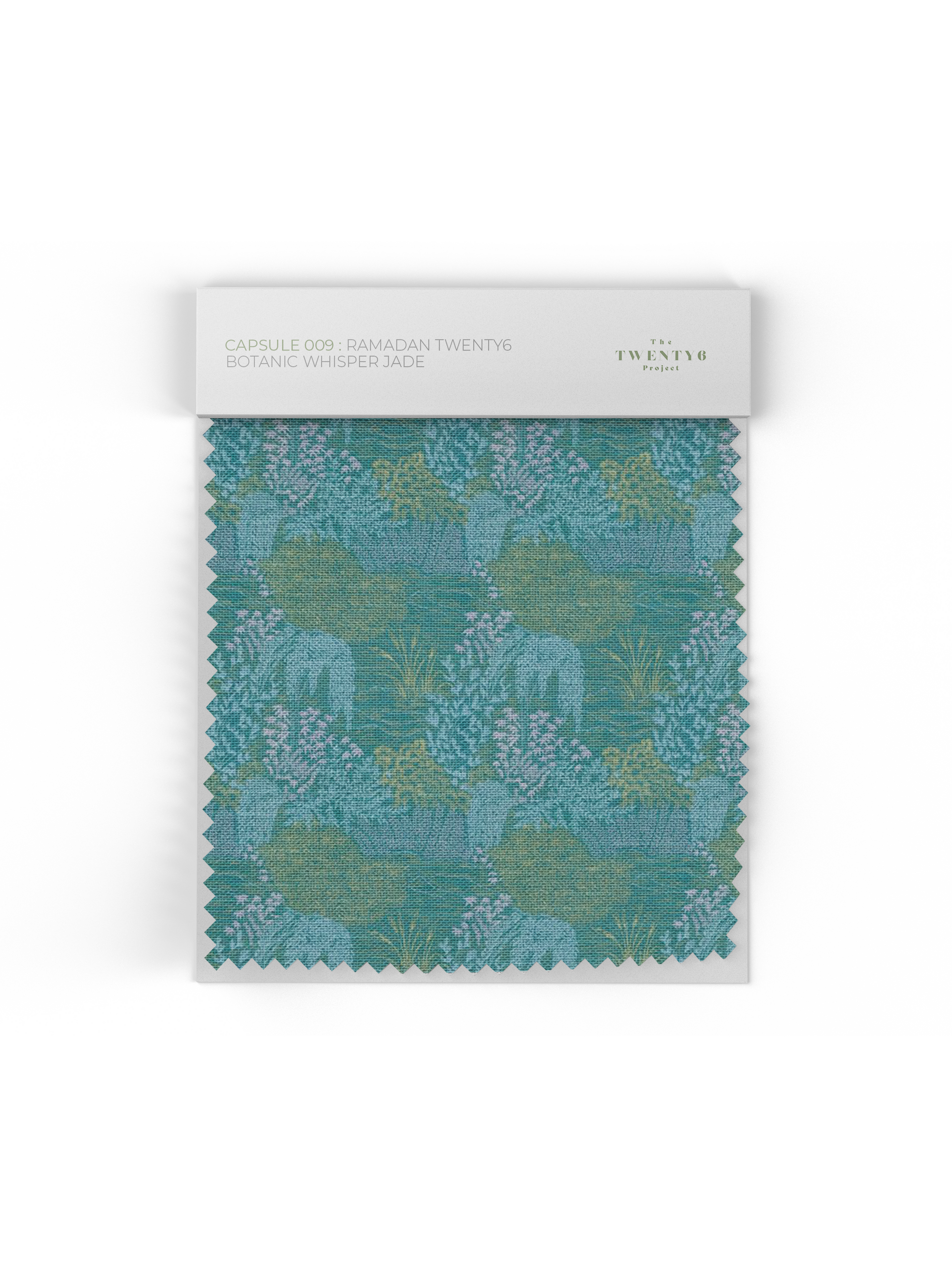 Botanic Whisper Jade | Classic A-Line